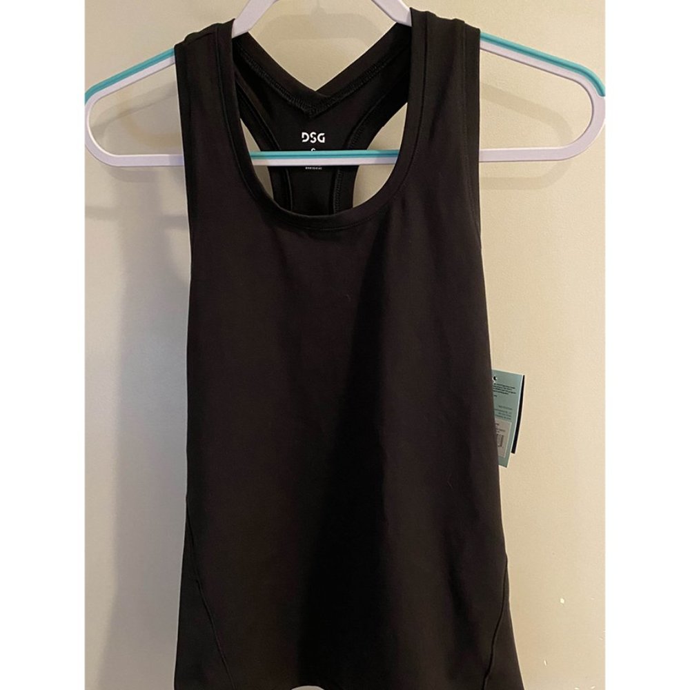 Black tank top